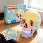 CRÁNEO DE ANATOMÍA HUMANA 17 PZAS