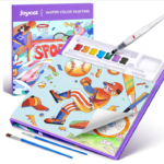 LIBRO PARA COLOREAR CON AGUA DEPORTES
