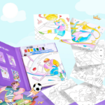 LIBRO PARA COLOREAR CON AGUA DEPORTES - Imagen 2