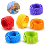 PULSERA SENSORIAL CON TEXTURAS
