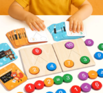 JUEGO DESCOMPOSICIÓN DE NÚMEROS DE MADERA - Imagen 5