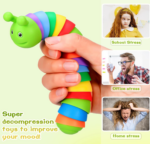FIDGET GUSANITO ANTIESTRÉS - Imagen 3