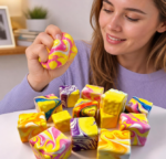 SQUISHY CUBO MARMOLEADO