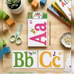 FLASH CARDS MEDIANO ABECEDARIO LETRA IMPRENTA