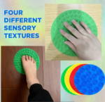 MATS SENSORIALES DE DIFERENTES TEXTURAS 4UDS - Imagen 5