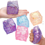 SQUISHY CUBO BRILLANTE CON LUCES