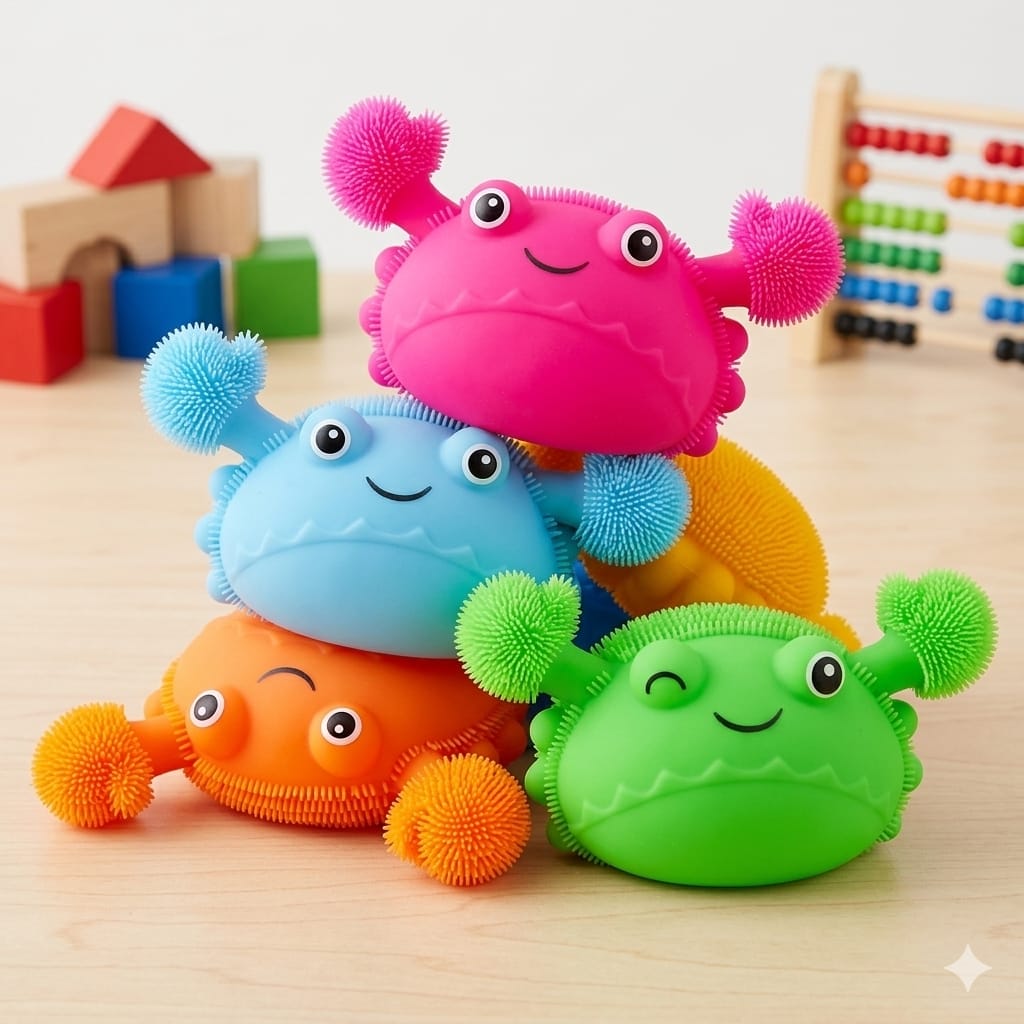WhatsApp Image 2026-09-25 at 5.32.16 PM SQUISHY CANGREJO SENSORIAL GRANDE - Imagen 1