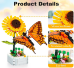 LEGO GIRASOL CON MARIPOSA DE 219 PZAS - Imagen 3