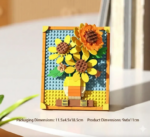 LEGO CUADRO DE GIRASOLES DE 453 PZAS - Imagen 3