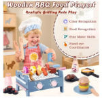 SET PARRILLA DE MADERA - Imagen 2