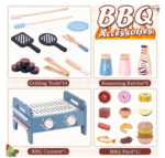 SET PARRILLA DE MADERA - Imagen 5