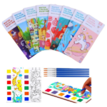 LIBRO CON PINTURA DE AGUA