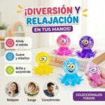 SQUISHY PULPITO GLOW CON VENTOSAS Y LETRAS - Imagen 2