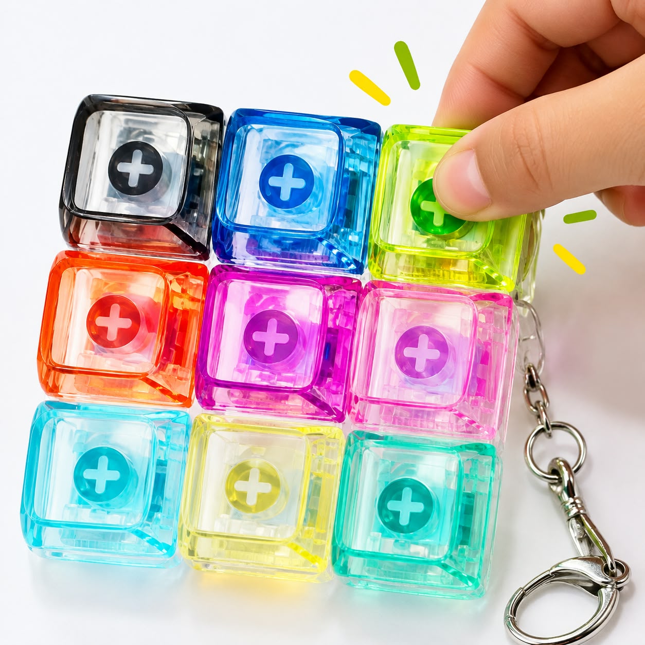 WhatsApp Image 2026-10-20 at 6.34.07 PM FIDGET TECLADO SENSORIAL 3X3 - Imagen 1